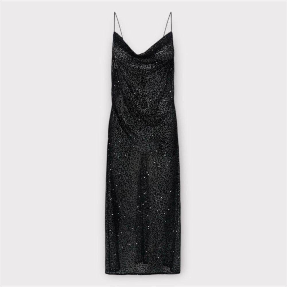 One Teaspoon Stellar Hand Beaded Slip Dress